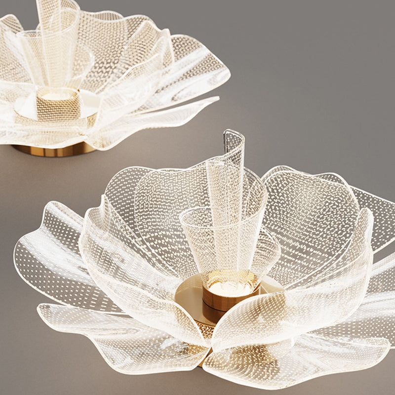 Blomster loftlampe