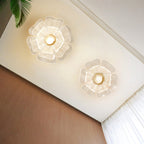 Blomster loftlampe