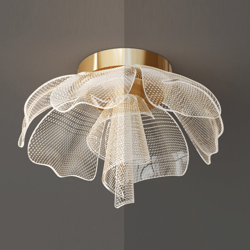 Blomster loftlampe