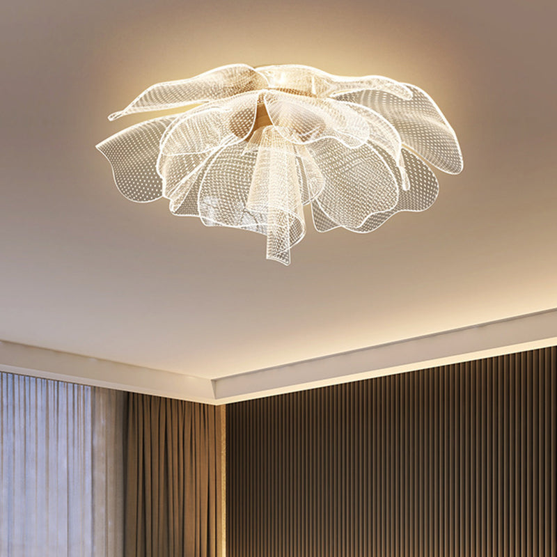 Blomster loftlampe
