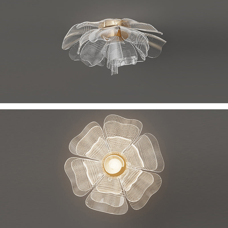 Blomster loftlampe