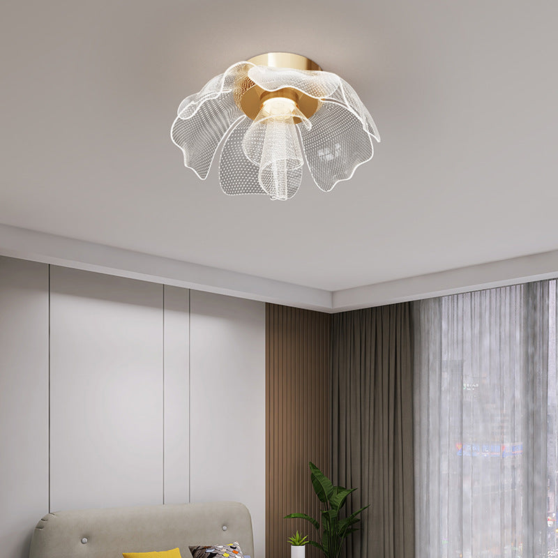 Blomster loftlampe
