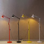 Drejelig gulvlampe