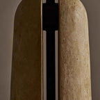 Travertin bordlampe
