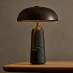 Travertin bordlampe