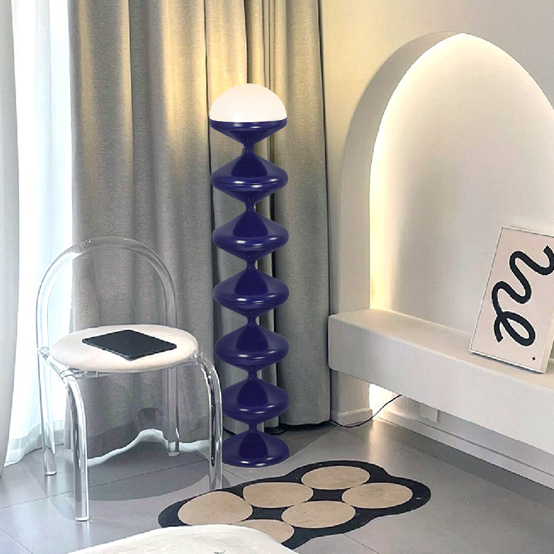 Rund gulvlampe