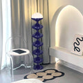 Rund gulvlampe