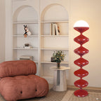 Rund gulvlampe