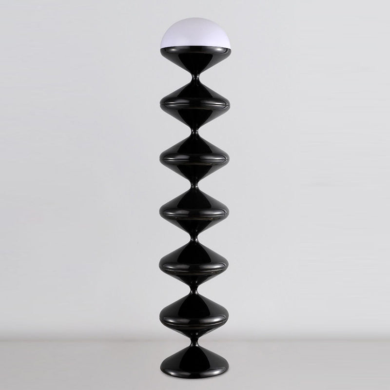 Rund gulvlampe