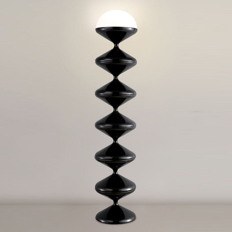 Rund gulvlampe