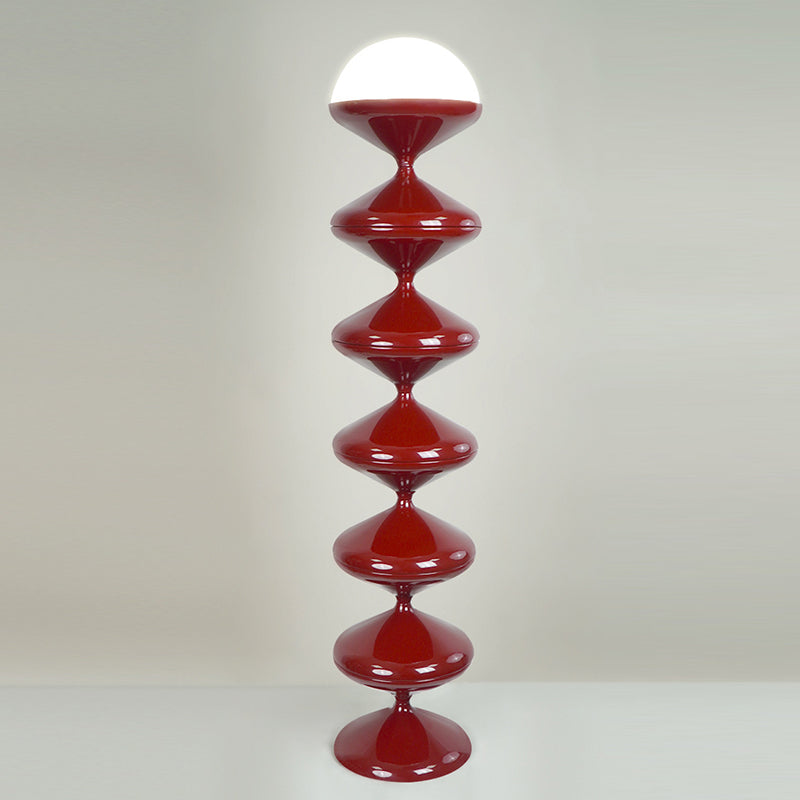 Rund gulvlampe