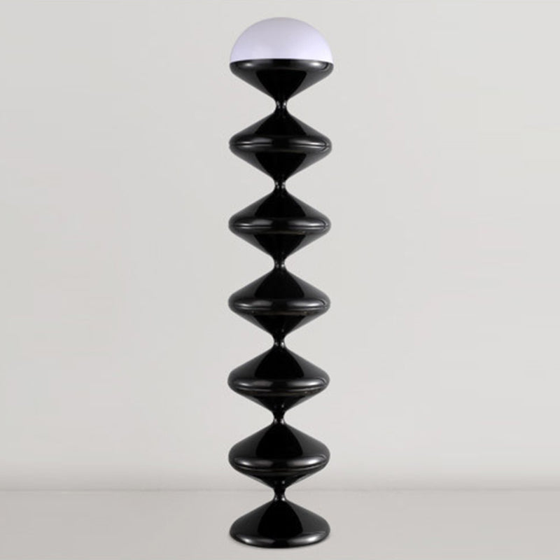Rund gulvlampe
