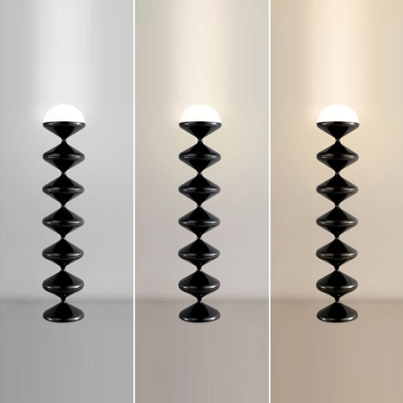 Rund gulvlampe