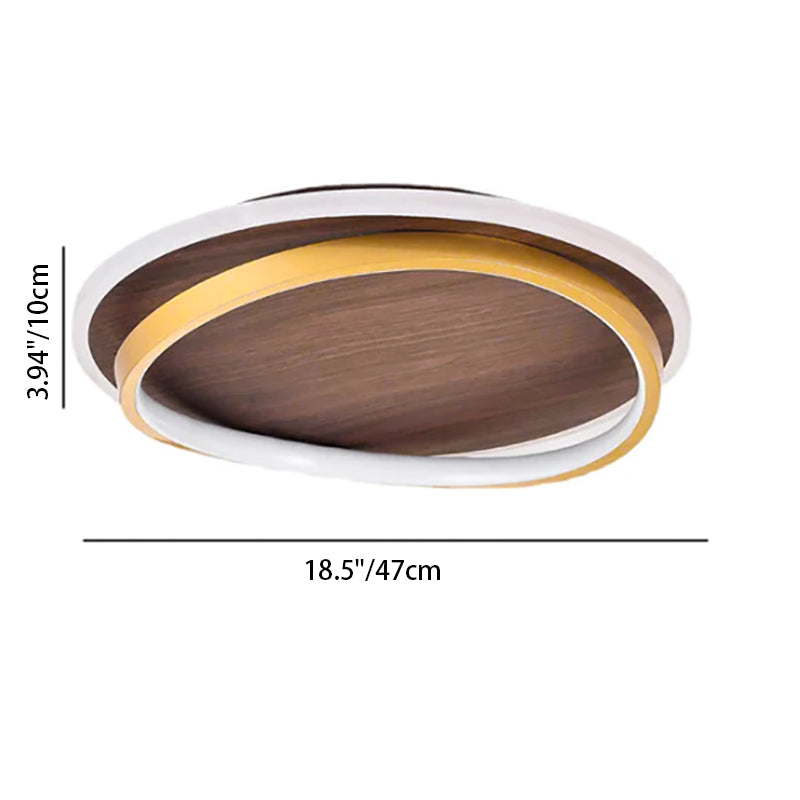 Nordisk LED loftlampe