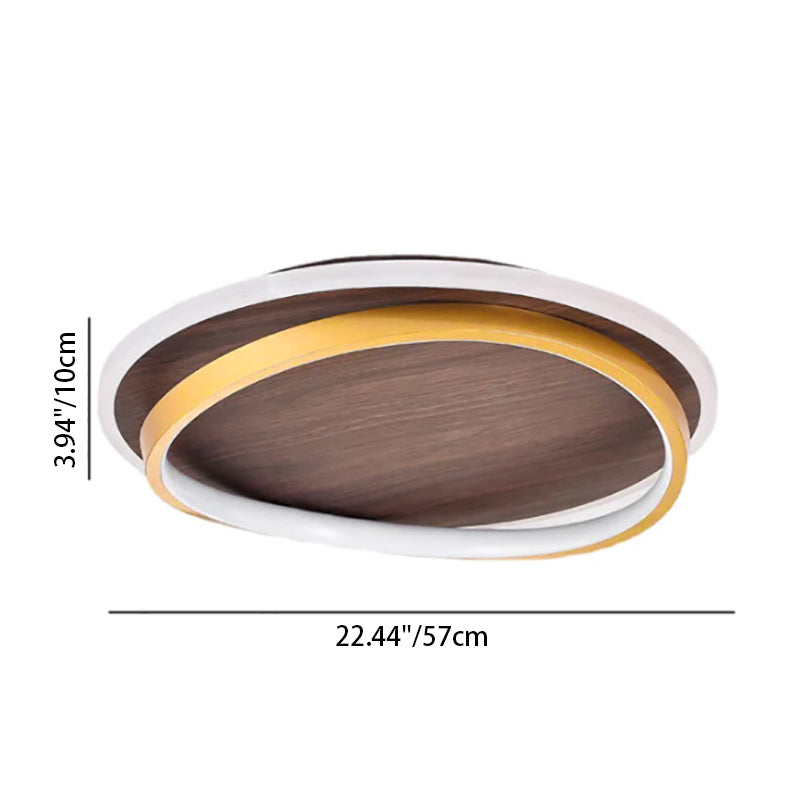 Nordisk LED loftlampe