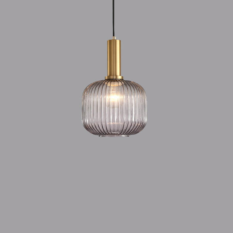 Stribet glaspendel