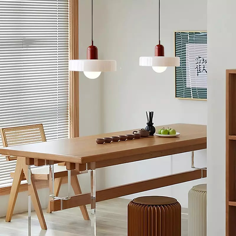 BAUHAUS – Pendellampe Glas Farvet
