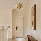 Rattan loftlampe