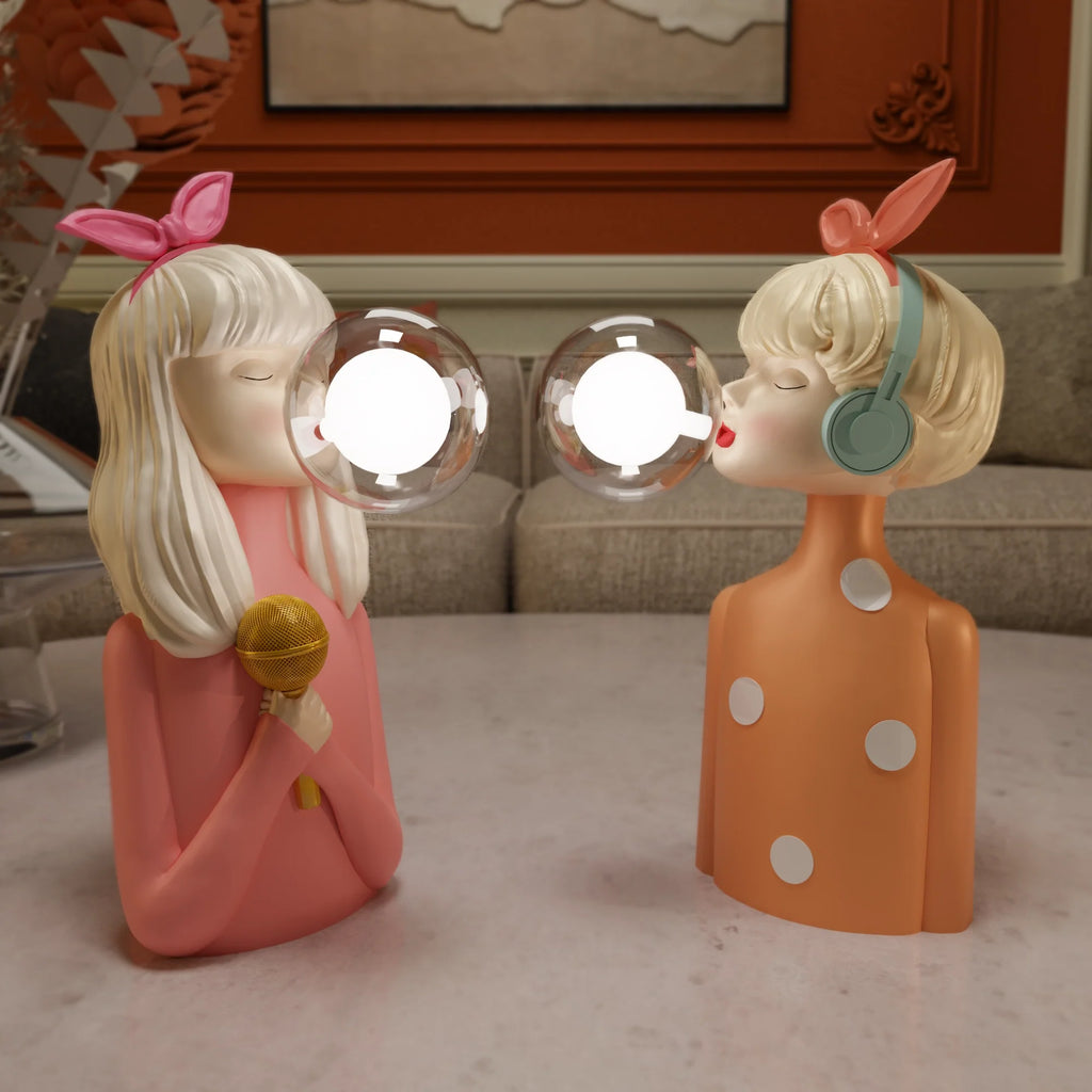Bubble Girls lampe
