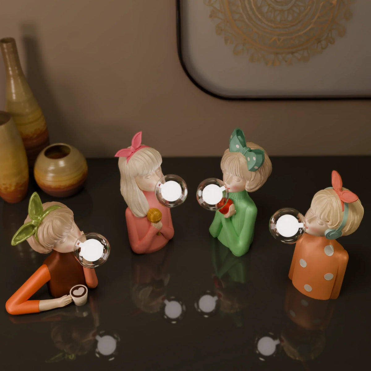 Bubble Girls lampe