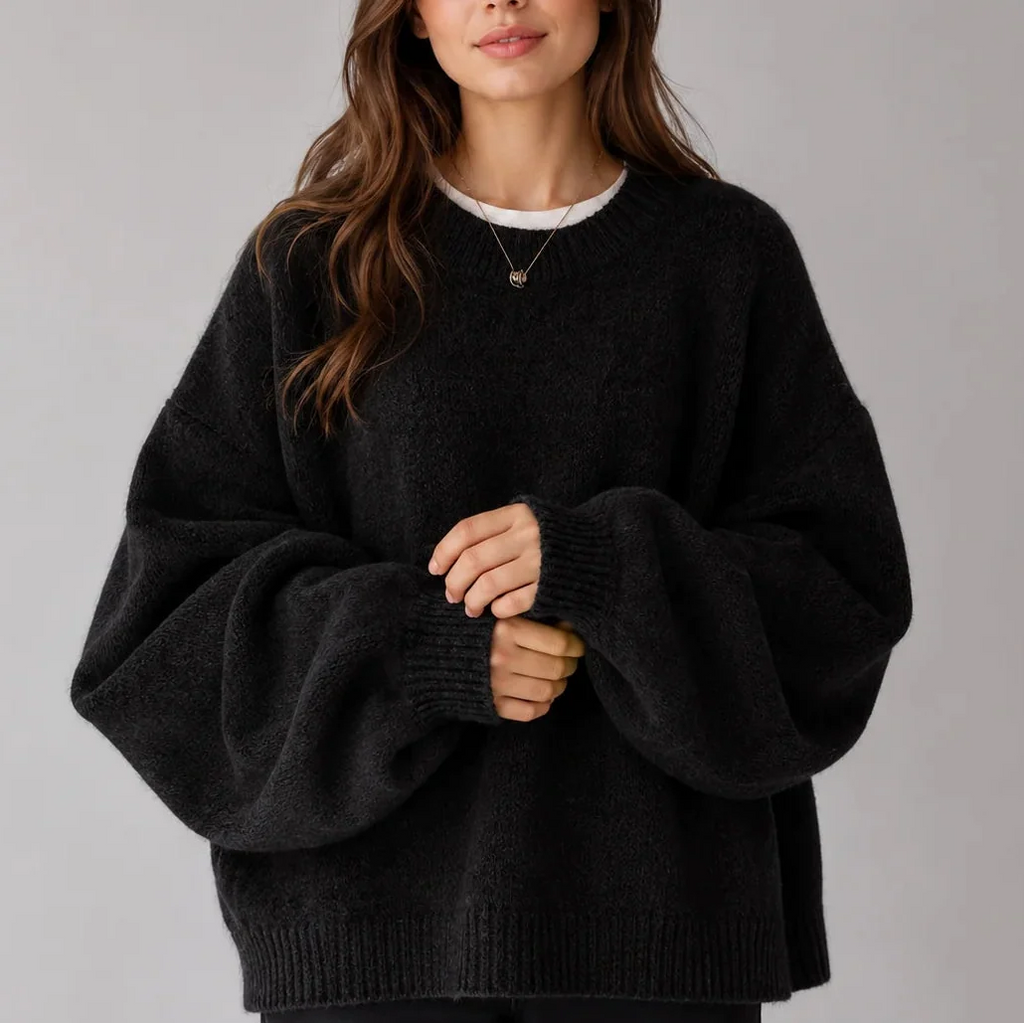 Oversized Striktrøje