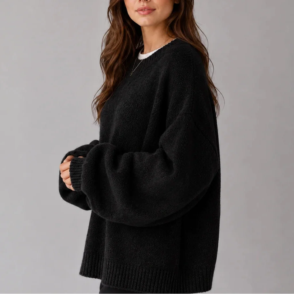 Oversized Striktrøje