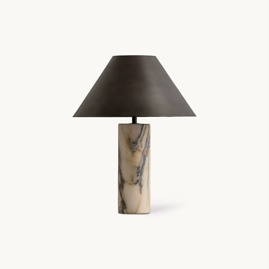 Cline marmor bordlampe