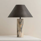 Cline marmor bordlampe