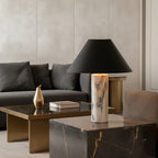 Cline marmor bordlampe