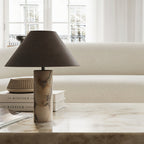 Cline marmor bordlampe