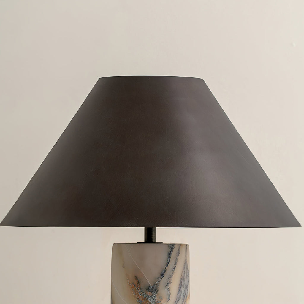 Cline marmor bordlampe