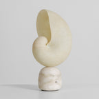 Conch alabast bordlampe
