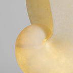 Conch alabast bordlampe