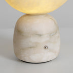 Conch alabast bordlampe
