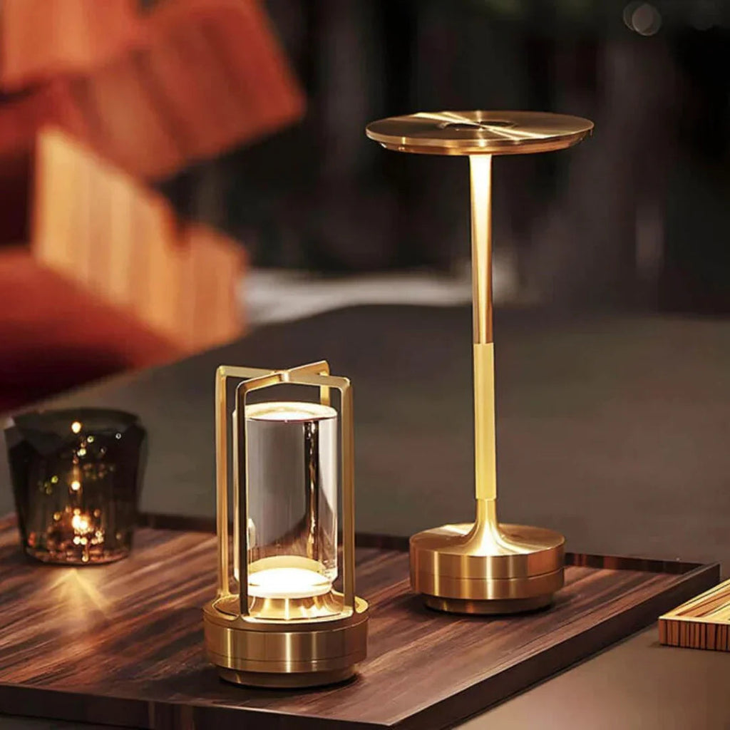 LUMIGLOW – Genopladelig LED Bordlampe Krystal