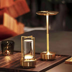 LUMIGLOW – Genopladelig LED Bordlampe Krystal