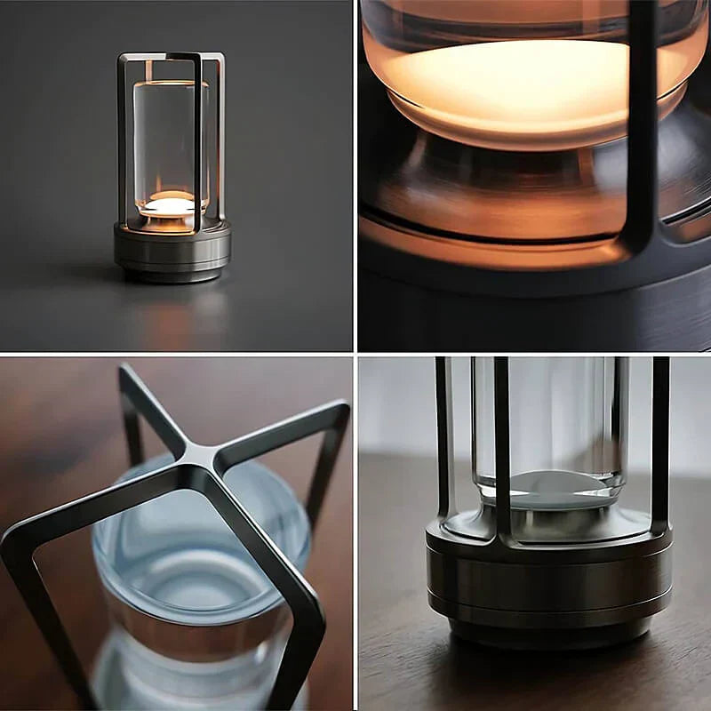 LUMIGLOW – Genopladelig LED Bordlampe Krystal