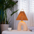 Volta keramisk bordlampe