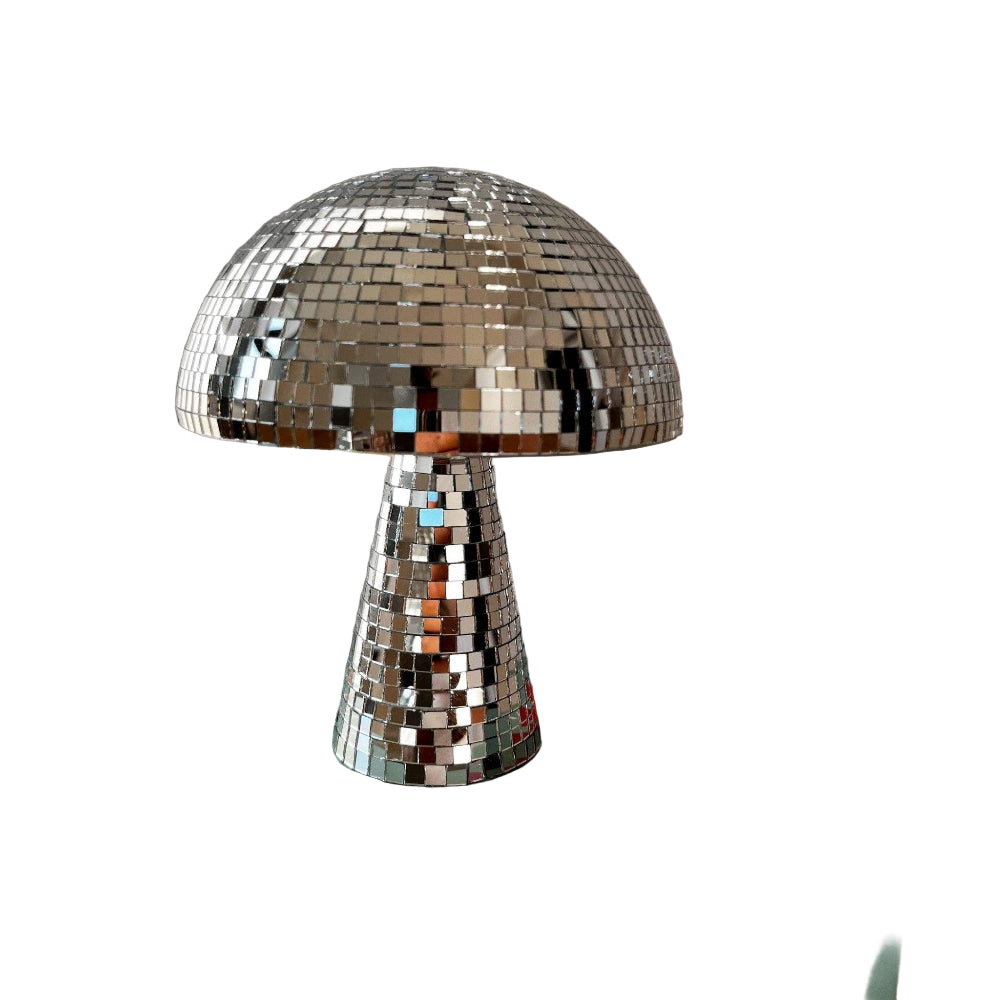 DISCOGLOW – Dekorativ Spejlflise Lampe