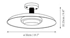 Draper loftlampe