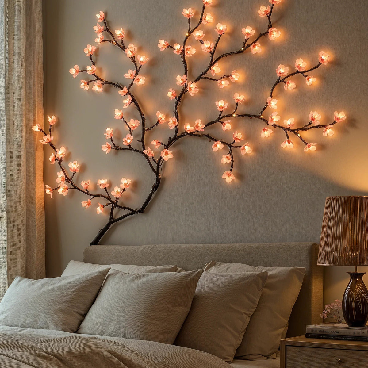 FLORA – LED Lyskæde Kirsebærblomst