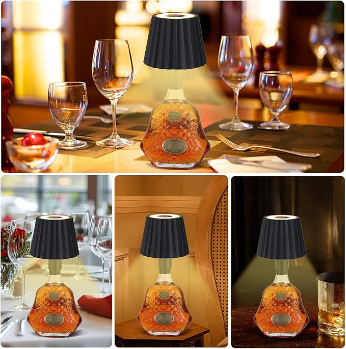 LUMIFLASKE – Genopladelig LED Bordlampe