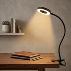 FLEXIGLOW – LED Klemmelampe Skrivebord