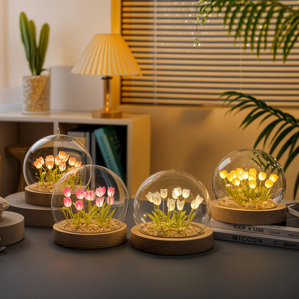 LUMITULIP – LED Kuppellampe Tulipan