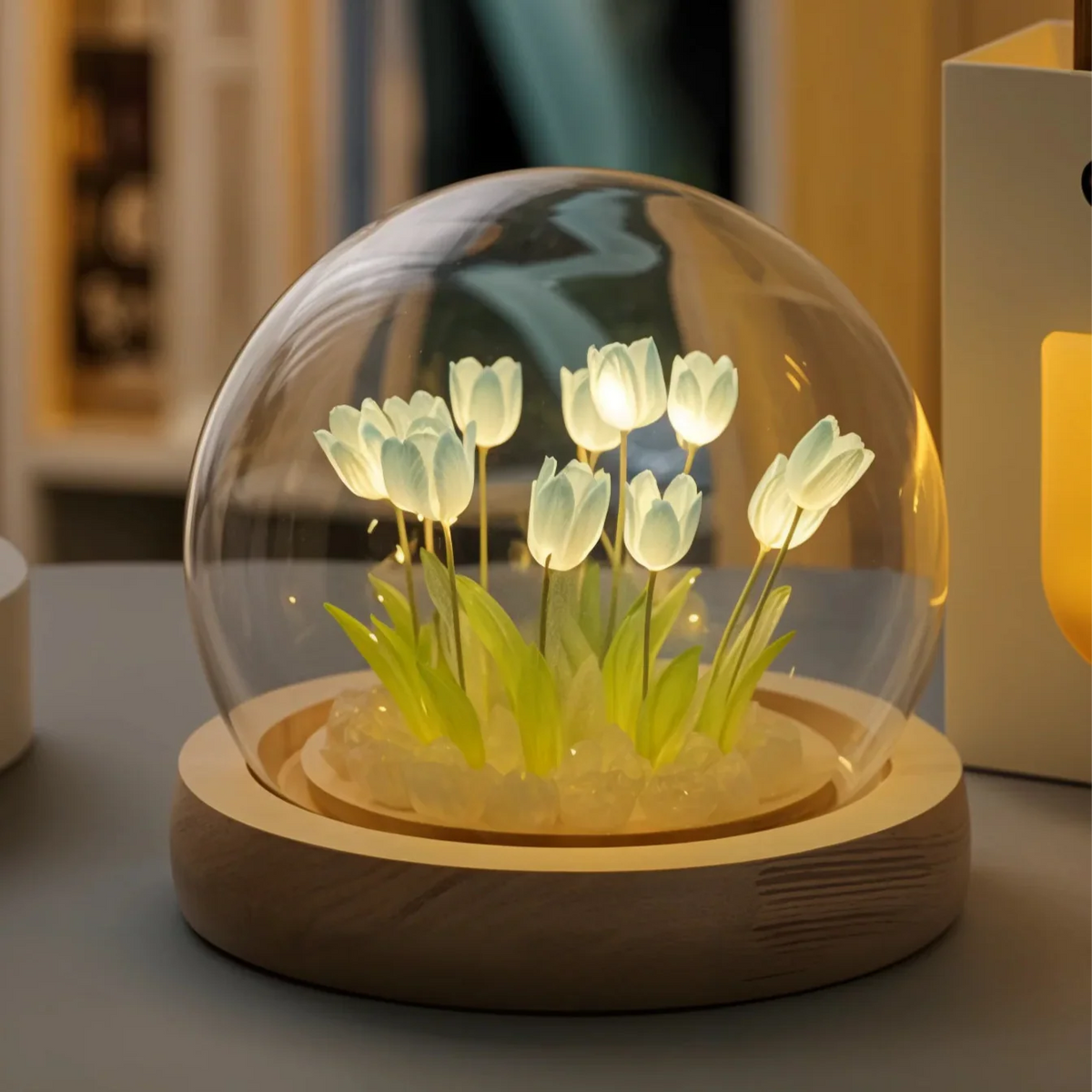 LUMITULIP – LED Kuppellampe Tulipan
