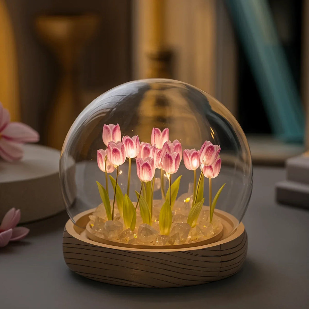 LUMITULIP – LED Kuppellampe Tulipan