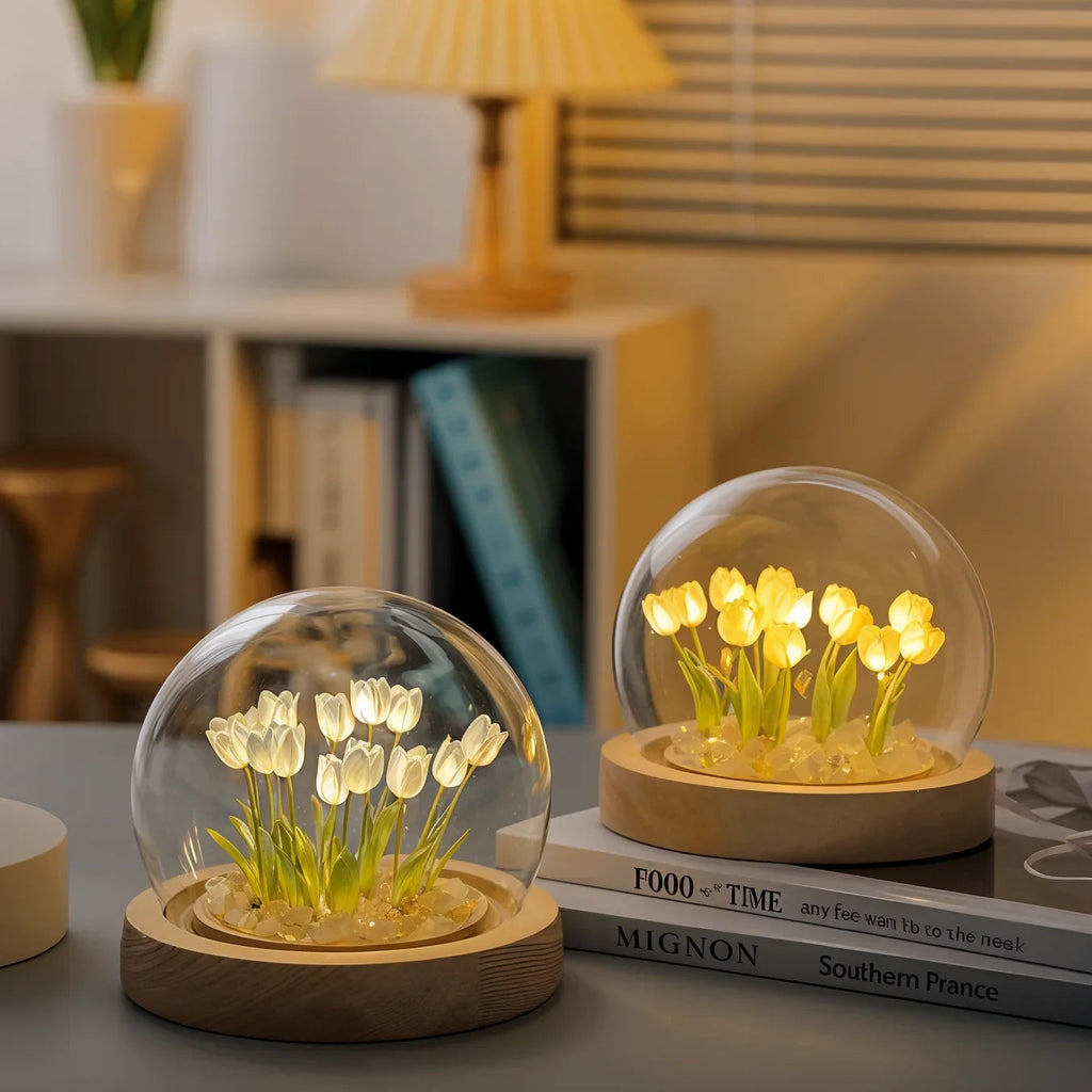 LUMITULIP – LED Kuppellampe Tulipan