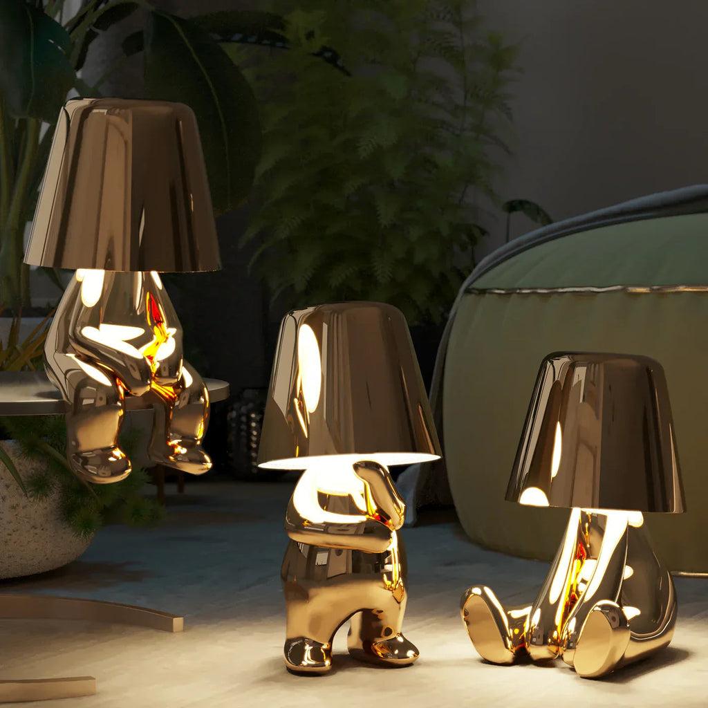 TÆNKEREN – Genopladelig LED Bordlampe
