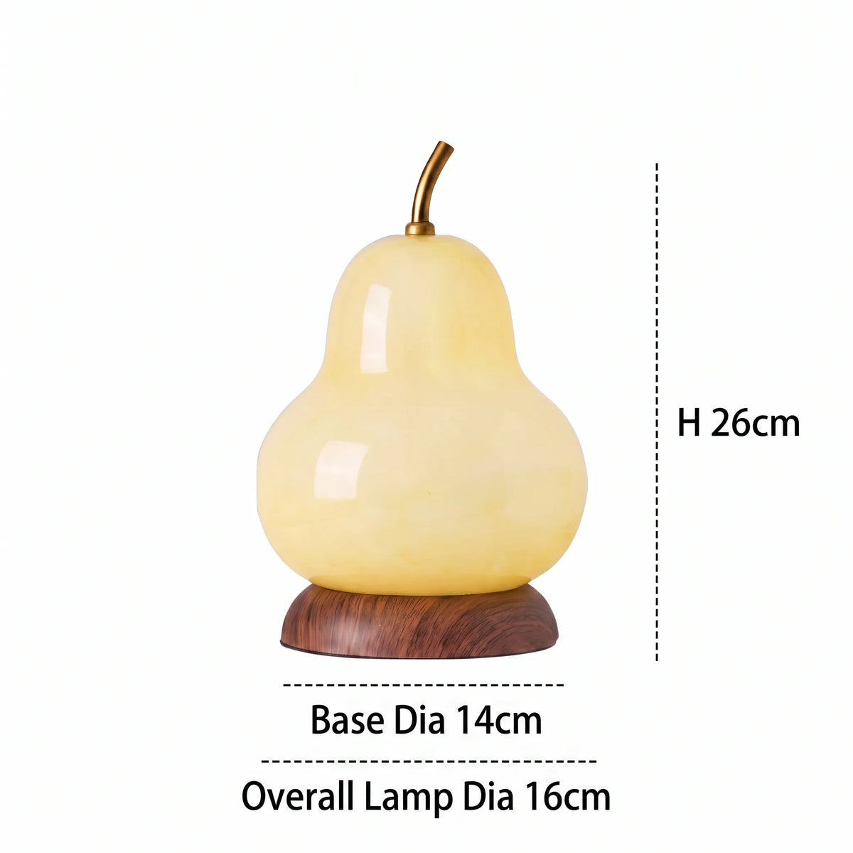 Isla Pear bordlampe