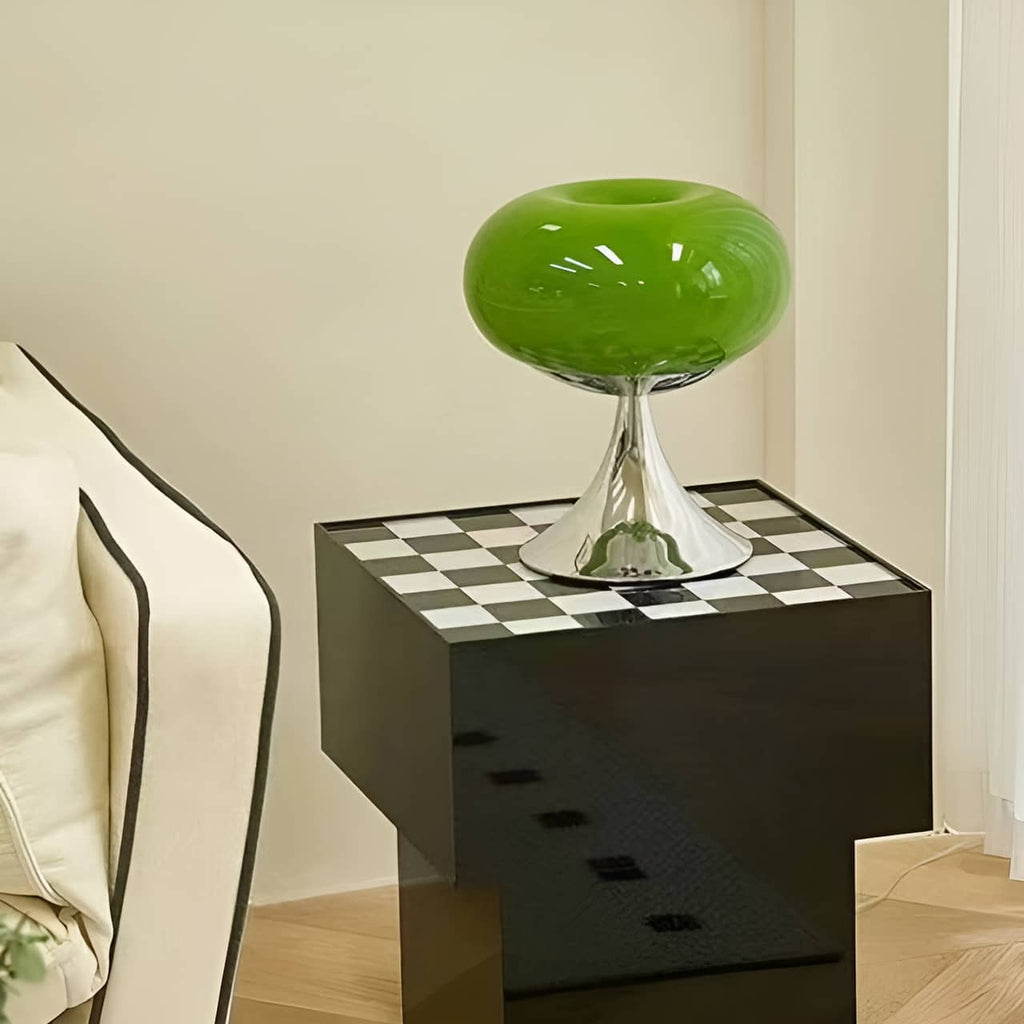Donut glasbordlampe